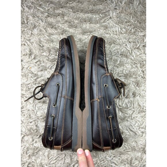 Sperry Mako Canoe Moc Boat Shoes Sz 14 - Picture 6 of 9